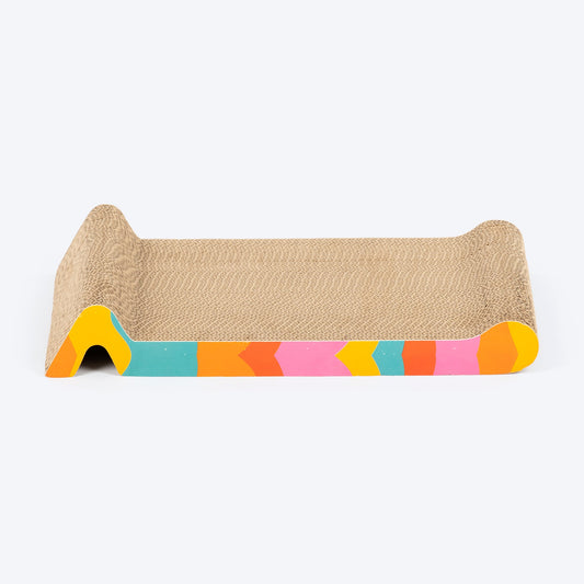 HUFT Furtastic Scratcher For Cat - Multicolor