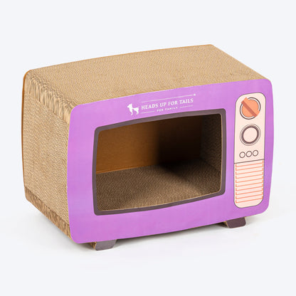 HUFT Meowcrowave Scratcher For Cat - Purple