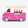 HUFT Purrfect Ice Cream Van Scratcher For Cat - Red