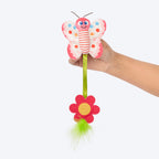HUFT Flufferfly Plush Toy With Catnip For Cat - Multicolor