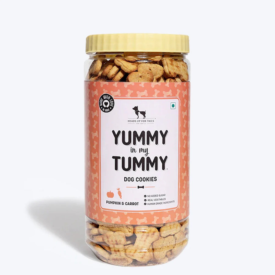 HUFT YIMT Pumpkin & Carrots Vegetarian Dog Biscuits