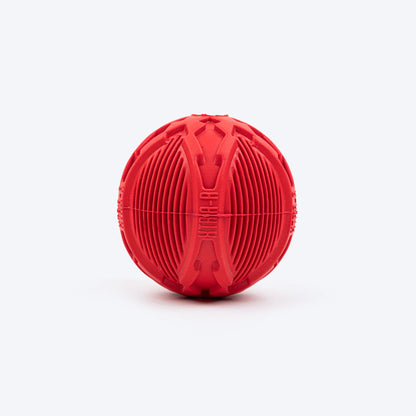 HUFT Mighty Super Sturdy Ball Toy For Dog - Red