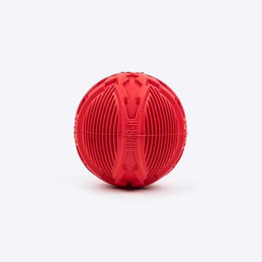 HUFT Mighty Super Sturdy Ball Toy For Dog - Red