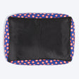 HUFT CuddleLove Lounger Bed For Dog - Red & Navy
