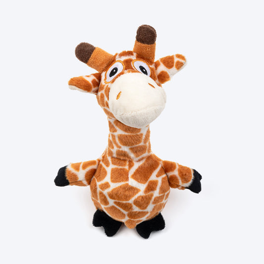 HUFT Jerry The Giraffe Squeaky Plush Toy For Dog