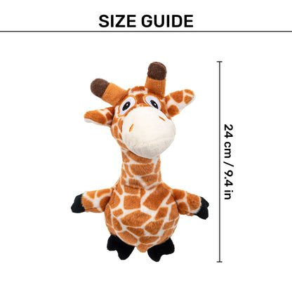 HUFT Jerry The Giraffe Squeaky Plush Toy For Dog