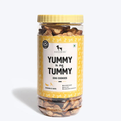 HUFT YIMT Banana & Oats Vegetarian Dog Biscuits