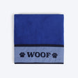 HUFT Microfiber Towel For Pets - Blue