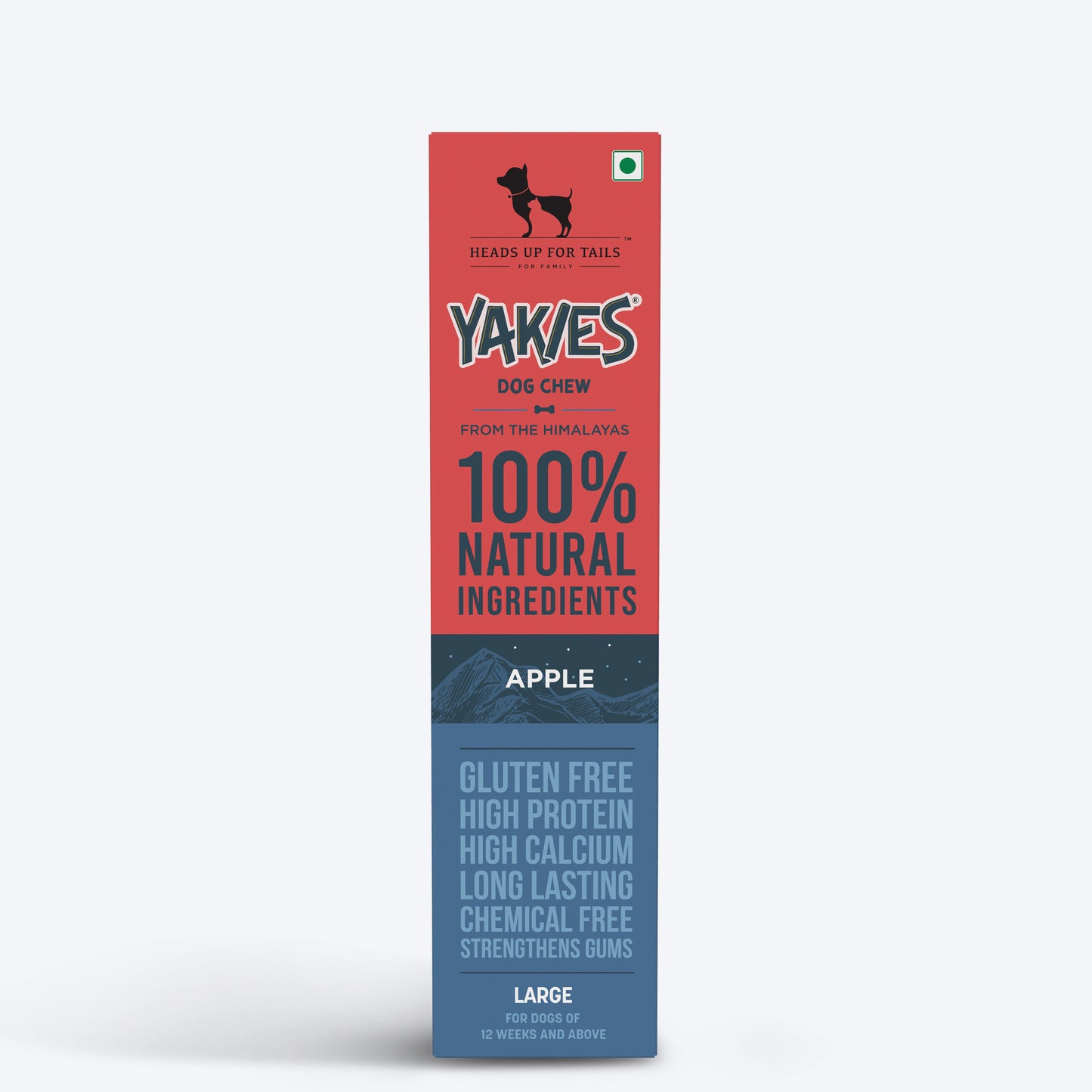 HUFT Yakies Vegetarian Natural Chew Bone - Apple