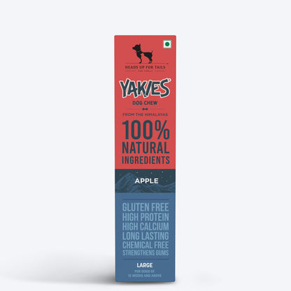 HUFT Yakies Vegetarian Natural Chew Bone - Apple