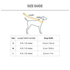 HUFT Dichromatic Leash For Dog - Red & Blue