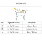 Dash Dog Flow Dual Handle Leash For Dog - Red & Purple