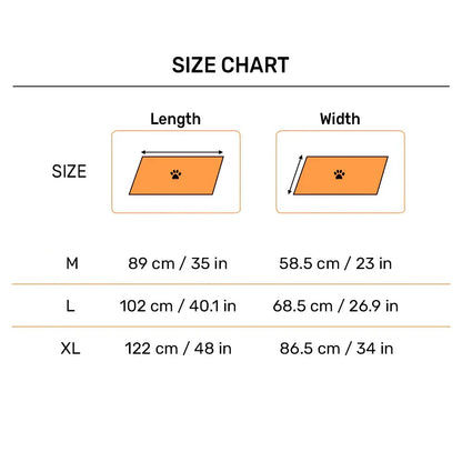 HUFT Sniff The Love Mat For Dog - Light Blue