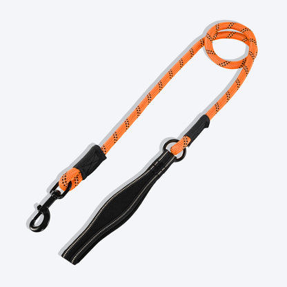 HUFT Rope Leash For Dog - Orange - 1.2 m