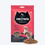 Meowsi by HUFT Chicken, Fish & Cranberry Power Bites Cat Treats - 50 gm
