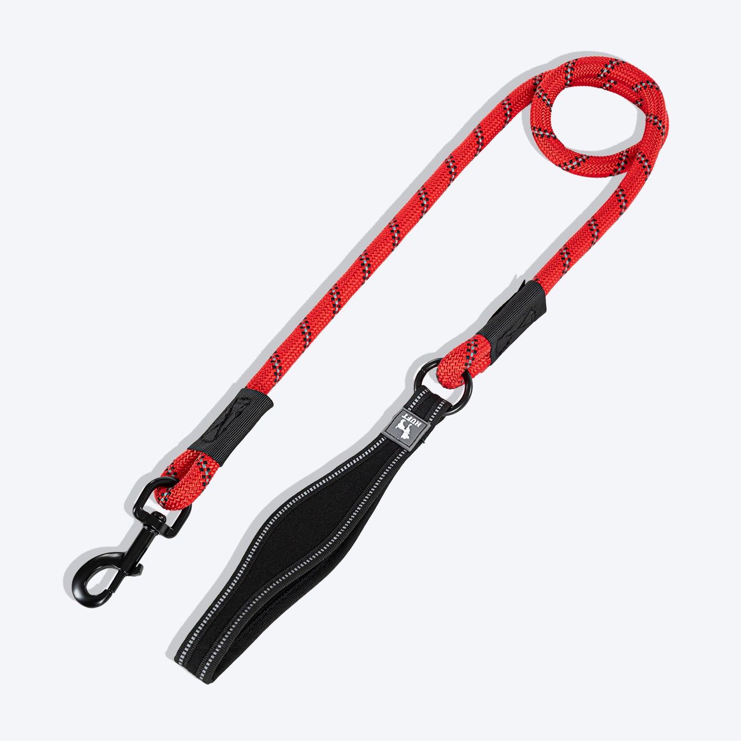 HUFT Rope Leash For Dog - Red - 1.2 m