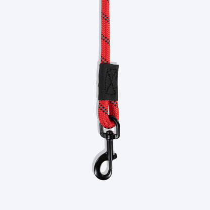 HUFT Rope Leash For Dog - Red - 1.2 m