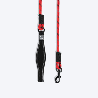 HUFT Rope Leash For Dog - Red - 1.2 m