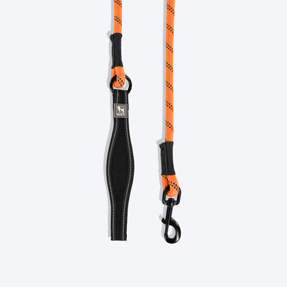 HUFT Rope Leash For Dog - Orange - 1.2 m