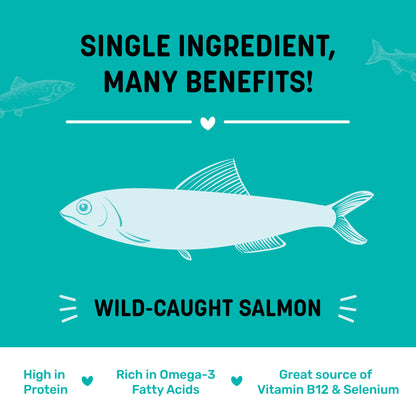 HUFT Salmon Jerky Treat For Dog - 70gm