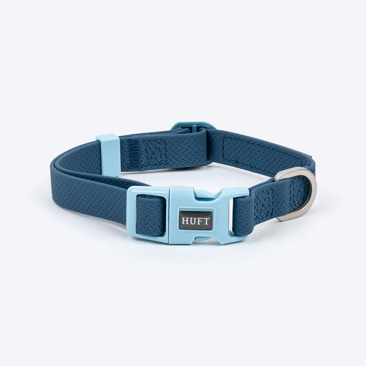 HUFT Impression Waterproof Collar For Dog - Blue