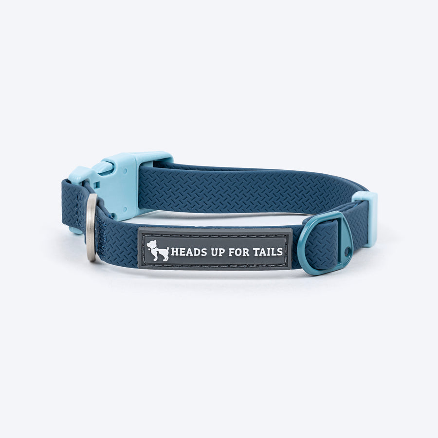 HUFT Impression Waterproof Collar For Dog - Blue