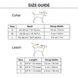 HUFT Hive Harmony Waterproof Collar And Leash Set For Dog - Blue