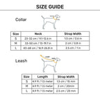 HUFT Hive Harmony Waterproof Collar And Leash Set For Dog - Blue