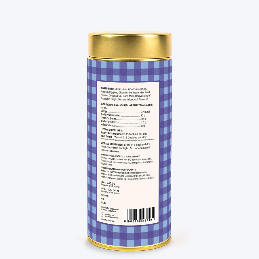 HUFT Yummy In My Tummy Chamomile & Lavender Biscuits 200g