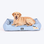 HUFT Doggie Classic Lounger Bed For Dog - Blue