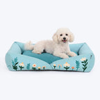 HUFT Gardenia Lounger Bed For Dog - Ice Blue