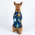 HUFT Wild One Printed T-Shirt For Dog - Navy Blue