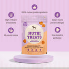 HUFT Nutri Treats For Dogs - Digestive Health - 150 g - Heads Up For Tails