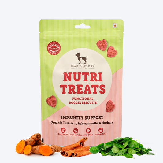 HUFT Nutri Treats For Dogs - Immunity Support - 150 g - Heads Up For Tails