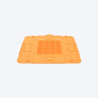 HUFT Silicone Collapsible Bowl For Pets - Orange - Heads Up For Tails