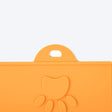 HUFT Silicone Collapsible Bowl For Pets - Orange - Heads Up For Tails
