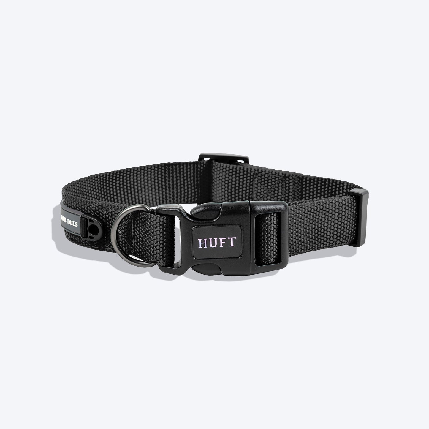 HUFT Basics Dog Collar - Classic Black - Heads Up For Tails