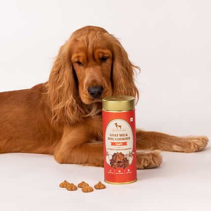 HUFT Goat Milk Dog Cookies - Apple - 200 gm_06