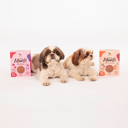 HUFT All Day Muesli with Chicken, Carrots and Beetroot Doggie Treats - 250 g - Heads Up For Tails