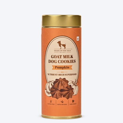 HUFT Goat Milk Dog Cookies - Pumpkin - Heads Up For Tails