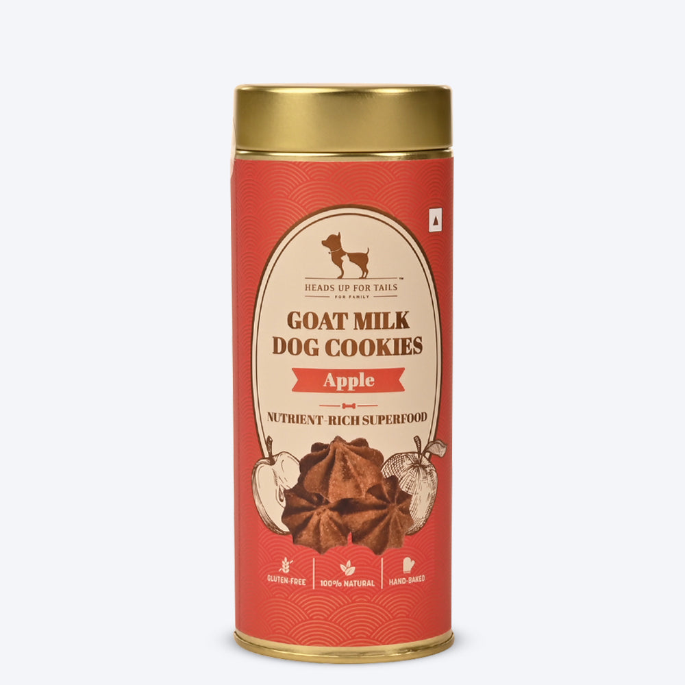 HUFT Goat Milk Dog Cookies - Apple - 200 gm_11