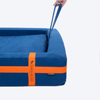 HUFT Royal Snooze Bed for Dog - Navy - Heads Up For Tails