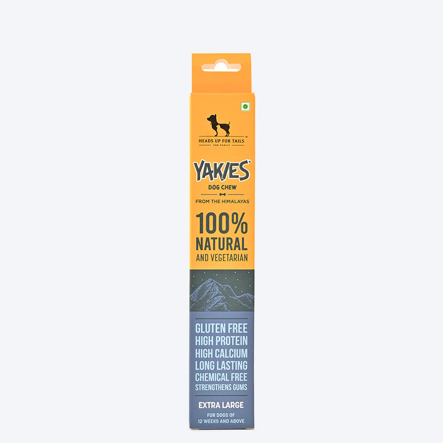 HUFT Yakies Vegetarian Natural Chew Bone - Heads Up For Tails