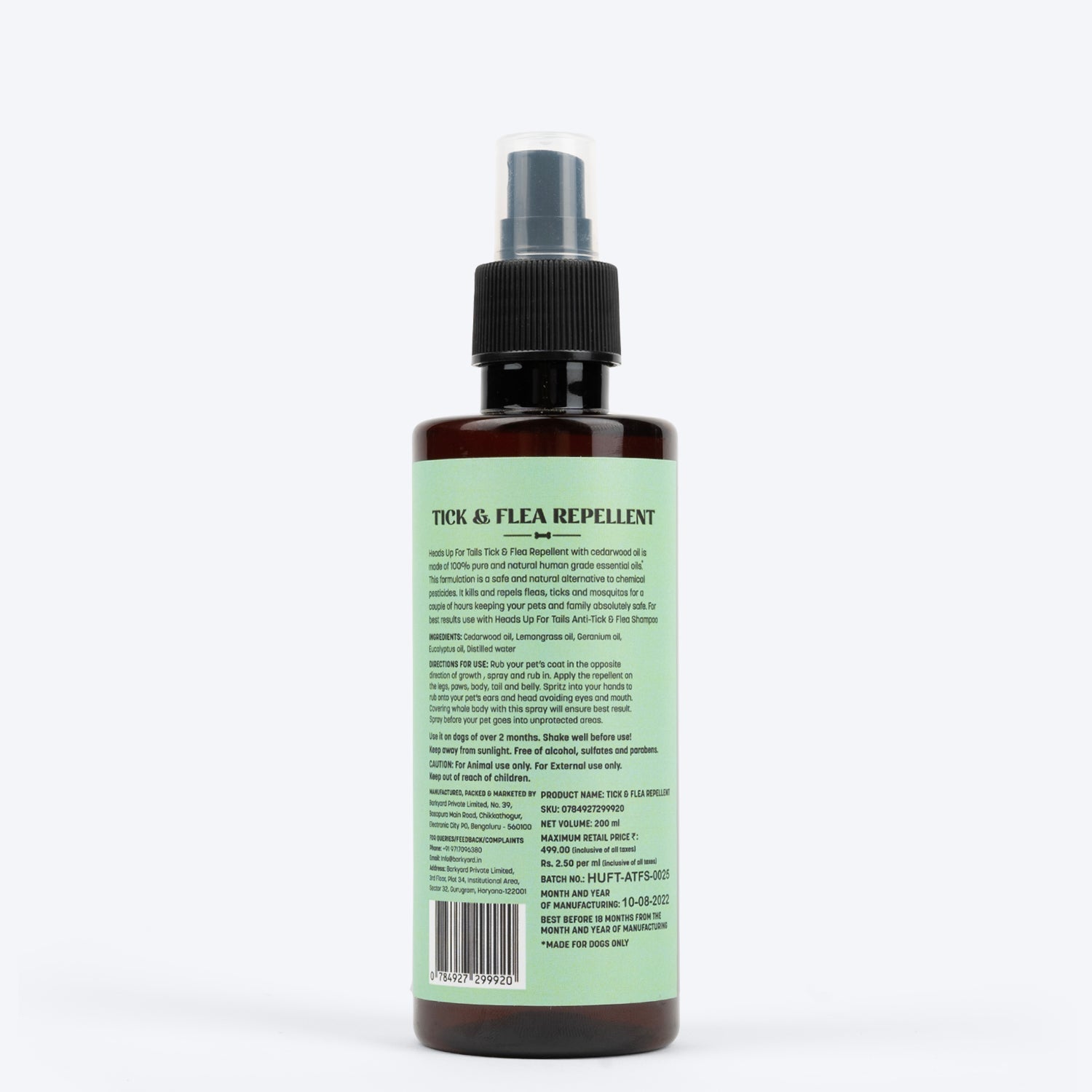 Organic flea spray for dogs best sale