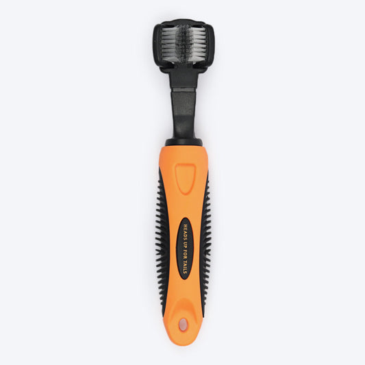 HUFT Toothbrush for Dogs - Orange - Heads Up For Tails