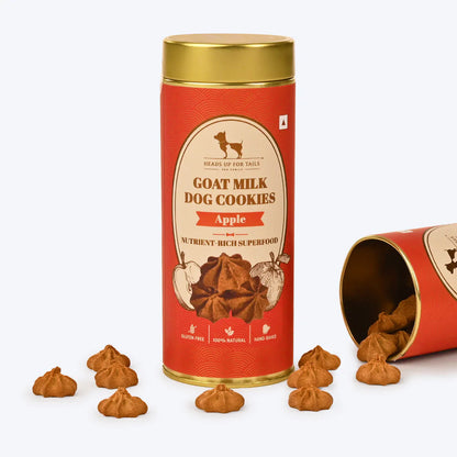 HUFT Goat Milk Dog Cookies - Apple - 200 gm_01