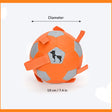 HUFT Quintessential Rubber Football For Pets - Heads Up For Tails