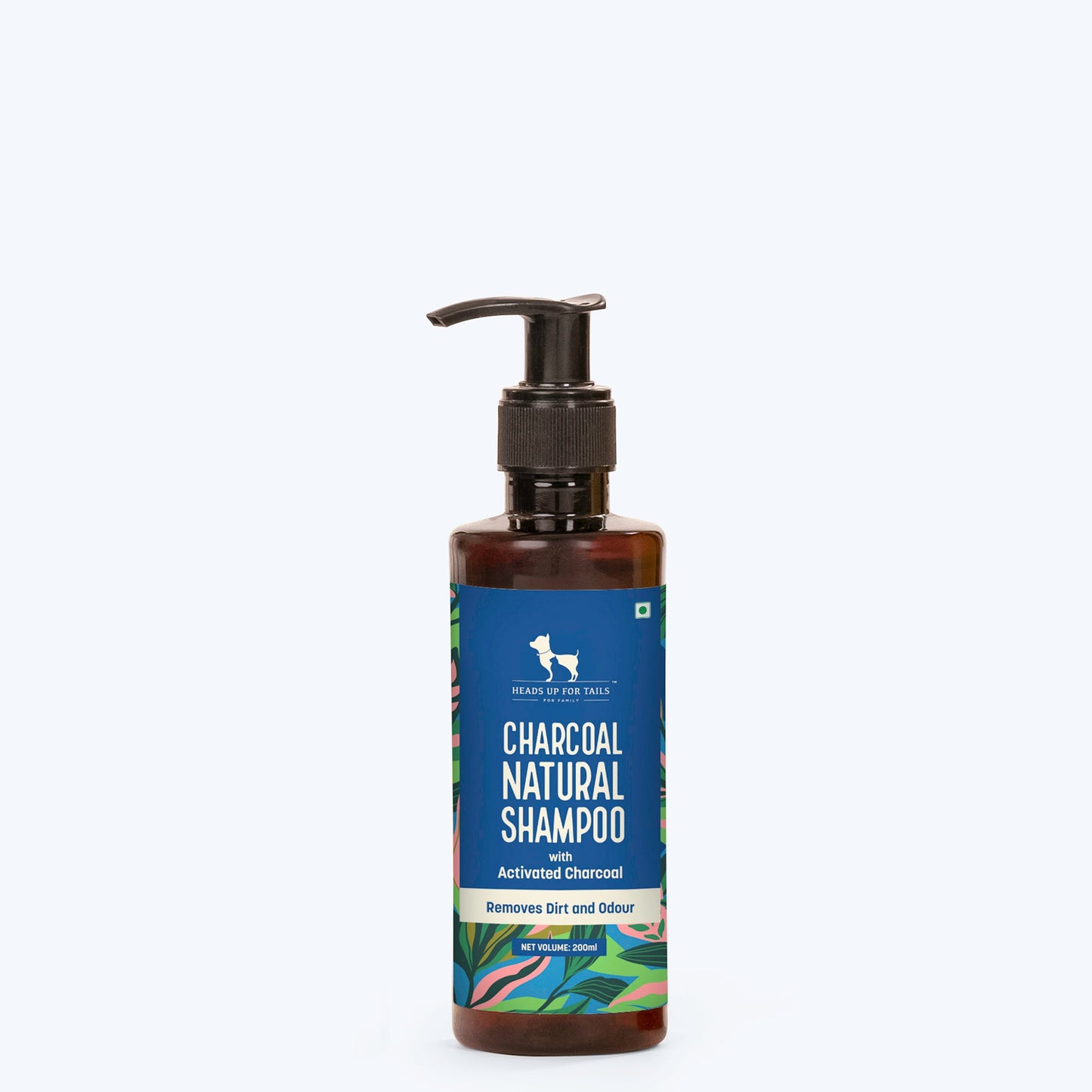 HUFT Natural Activated Charcoal Shampoo For Dogs - Heads Up For Tails