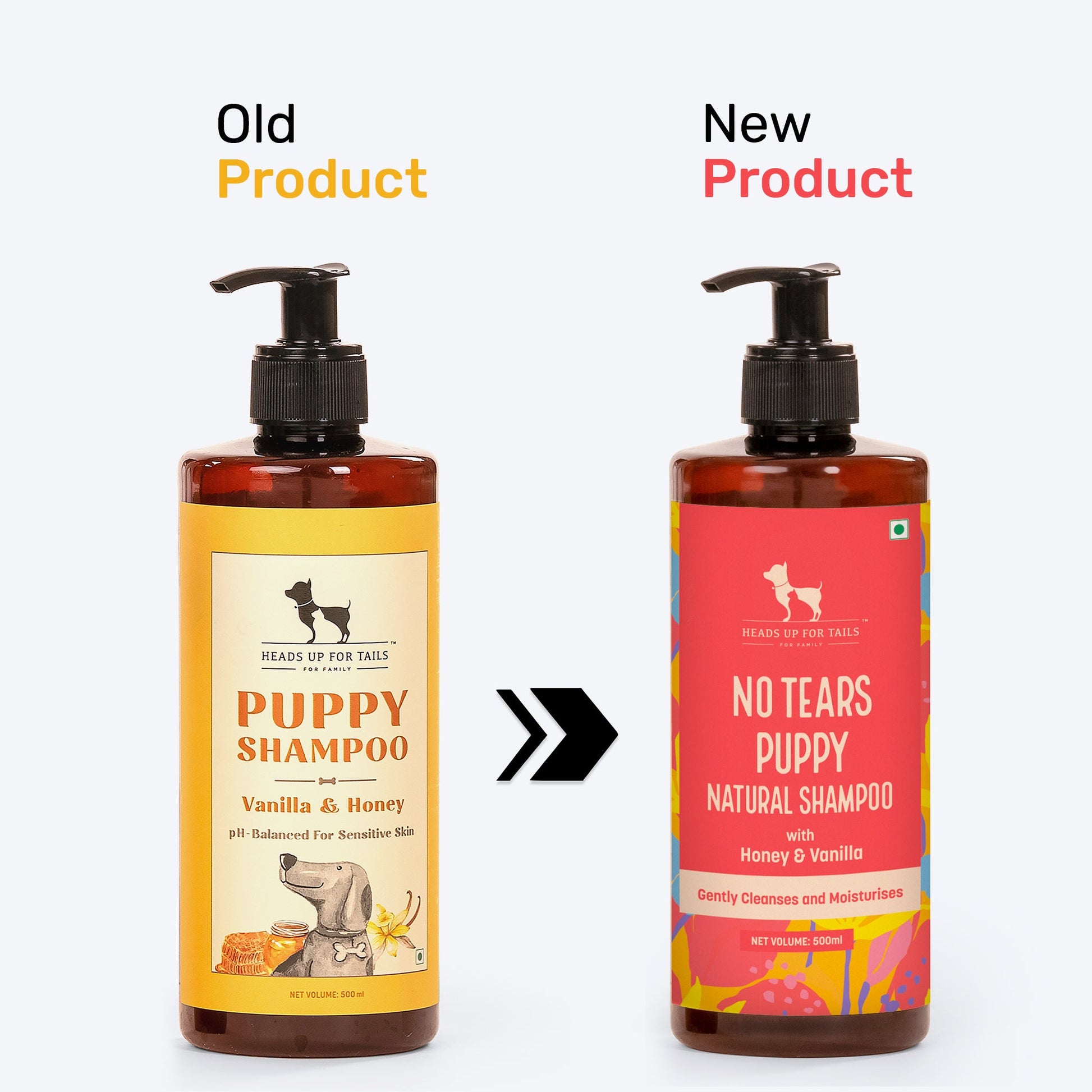 HUFT Natural Shampoo for Puppy and Kitten - Vanilla & Honey - Heads Up For Tails