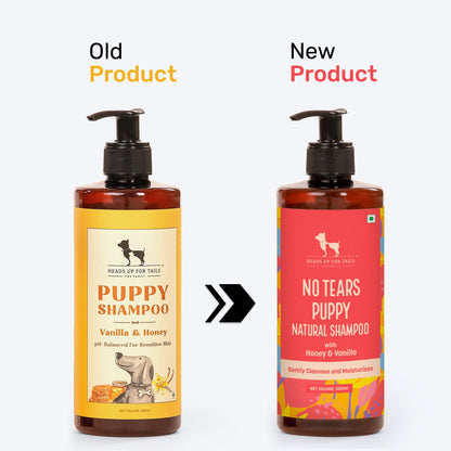 HUFT Natural Shampoo for Puppy and Kitten - Vanilla & Honey - Heads Up For Tails